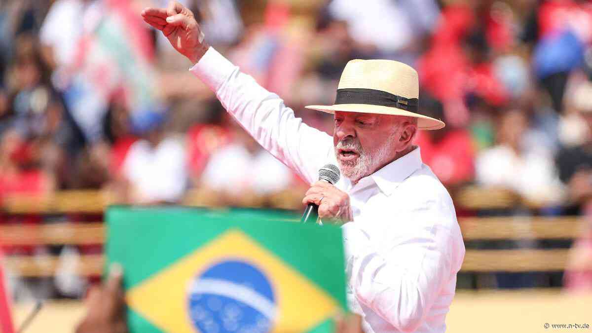 Wahlkampfauftakt in Brasilien: Lula und Bolsonaros Sohn werben um weibliche Wählerschaft