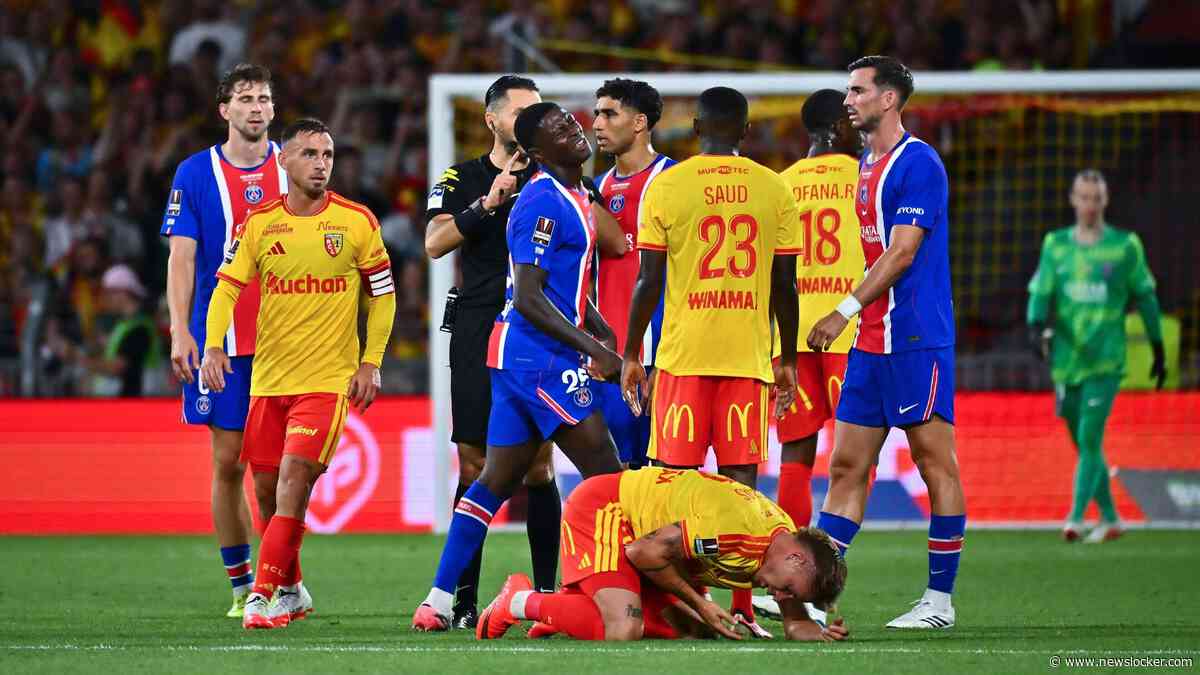 Stoppen slaan door bij Nuno Mendes: PSG-verdediger is frustratie niet de baas en deelt keiharde elleboogstoot uit