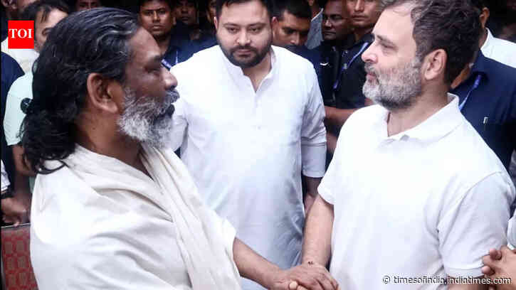 'We owe them our solidarity': Rahul Gandhi writes to ally Hemant Soren over Jharkhand student protests