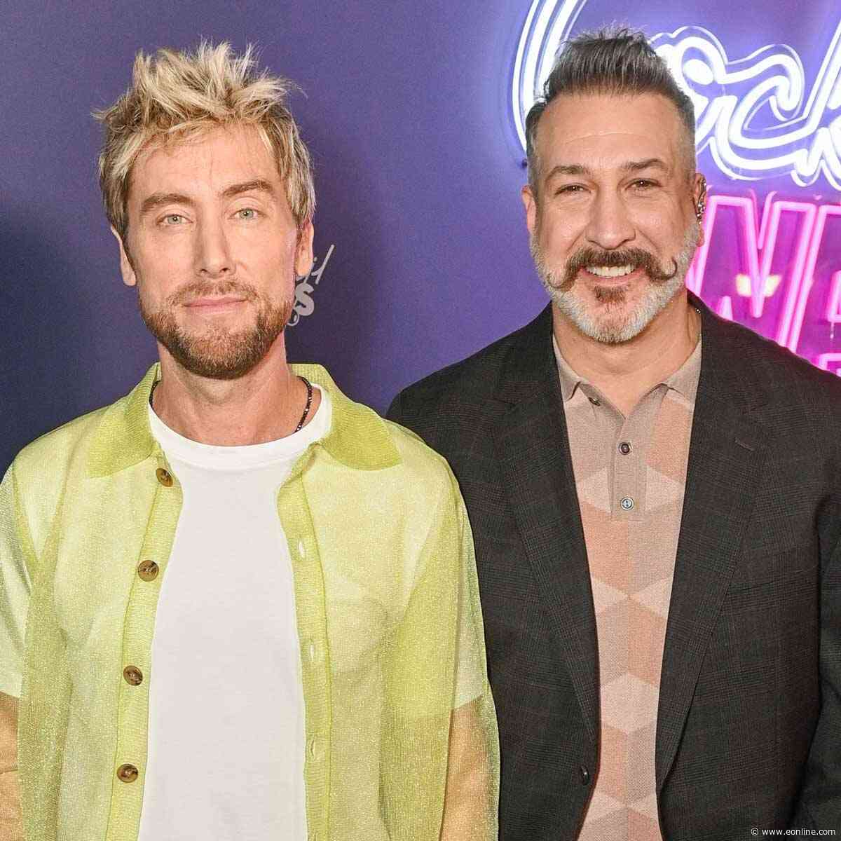 Raise a Glass to Lance Bass and Joey Fatone's Sweet Bromance