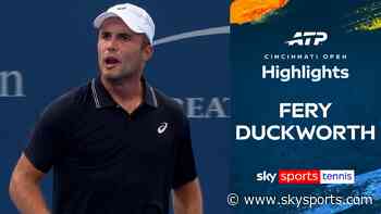 Fery wins on his return since Wimbledon to progress in Cincinnati