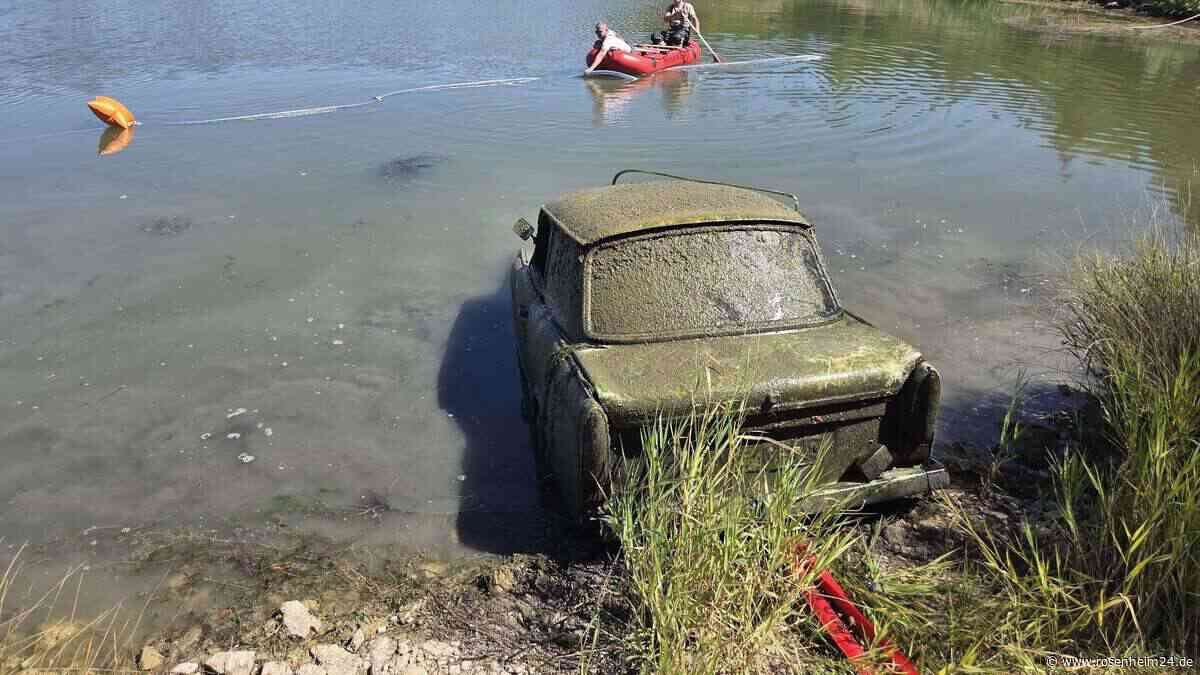 Mysteriöser Fund: Angler entdecken Oldtimer in Stausee – Plakette liefert ersten Hinweis