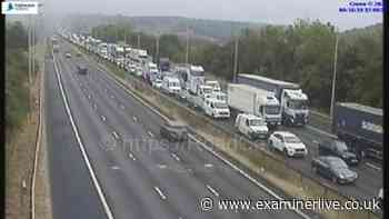 M62 crash LIVE Monday morning traffic updates as road shut