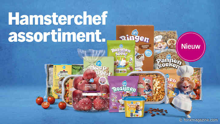 Albert Heijn introduceert AH Hamsterchef voor gezinnen met jonge kinderen
