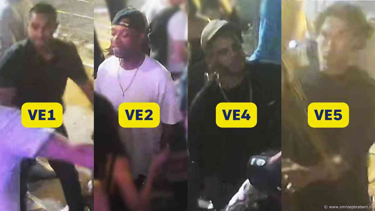 Mishandeling bij Tilburgse nachtclub: vier verdachten nog steeds spoorloos