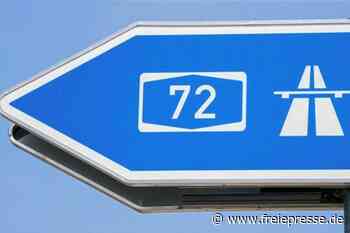 A 72 bei Zwickau: Behinderungen ab Dienstag
