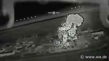 Detonationen und Feuer auf der Krim – Bilder zeigen Attacke auf russisches Munitionslager