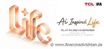 EQS-News: TCL: AI Inspired Life: Besuchen Sie das "Inspiration Habitat" von TCL auf der IFA 2026