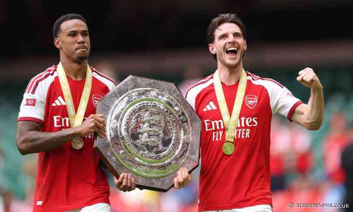 Arsenal told what they must do to be 'the team to beat' after Community Shield win