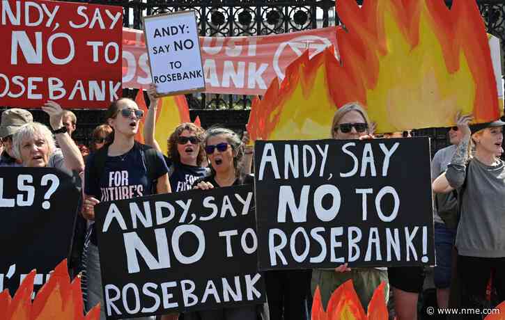 Thom Yorke, Massive Attack, Robert Smith and Brian Eno pressure Andy Burnham over controversial oil field plan