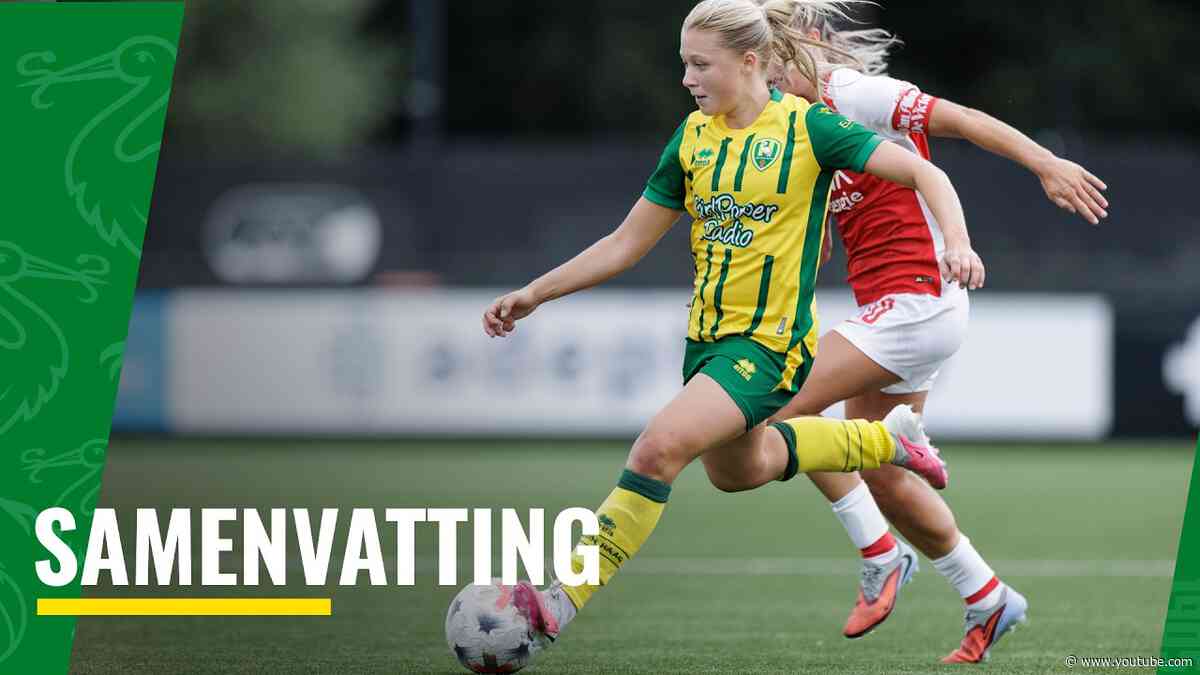Samenvatting AZ VR - ADO Den Haag VR 2-1 (16-08-2026)