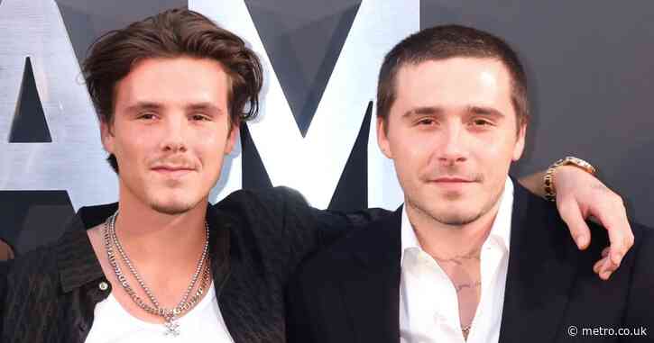 Cruz Beckham shares emotional olive branch towards estranged brother Brooklyn