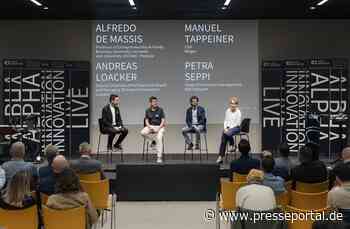Neues wagen mit Know How: Zukunft aktiv gestalten mit „Alpha Innovation Live“