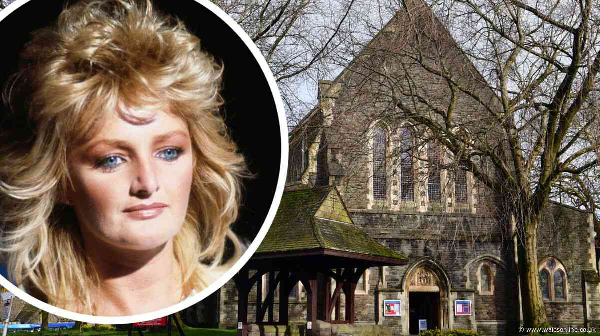 Bonnie Tyler's funeral in Swansea as roads close and fans gather for final goodbye - live updates