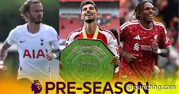 FULL LIST: Club-by-club results as EPL clubs round off pre-season