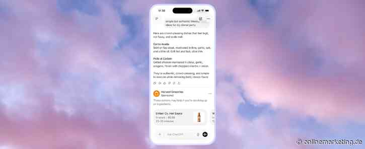ChatGPT-Werbung startet in Deutschland – für EU-User gelten andere Regeln