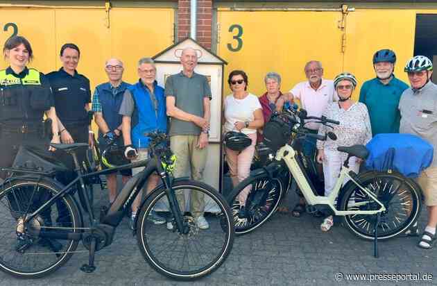 POL-HK: Soltau: Sicherheit erfahren - Themenradtour verbindet Verkehrs- und Kriminalprävention
