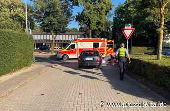 POL-COE: Coesfeld, Osterwicker Straße/Auto und Fahrrad stoßen zusammen