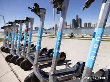 Windsor police investigate after seven Bird e-scooters stolen, stripped for parts