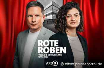 Neuer ARD-Podcast: "Rote Roben - Fälle, die Deutschland bewegen"