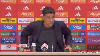 Bekijk hier de stroperige Ajax-persconferentie van Míchel in het Engels