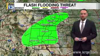 Isolated storms and hotter temperatures continue across New Mexico this week