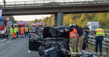 A73-Unfall bei Bamberg: Ein Toter und sieben Verletzte - Polizeiupdate