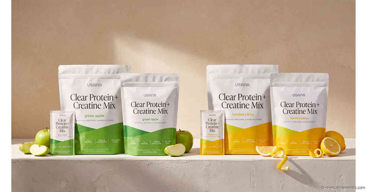USANA Introduces 3-in-1 Protein, Creatine, and Electrolyte Drink Mix