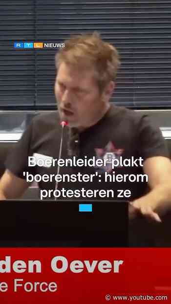 Boerenleider plakt 'boerenster': hierom protesteerden ze | RTL Nieuws