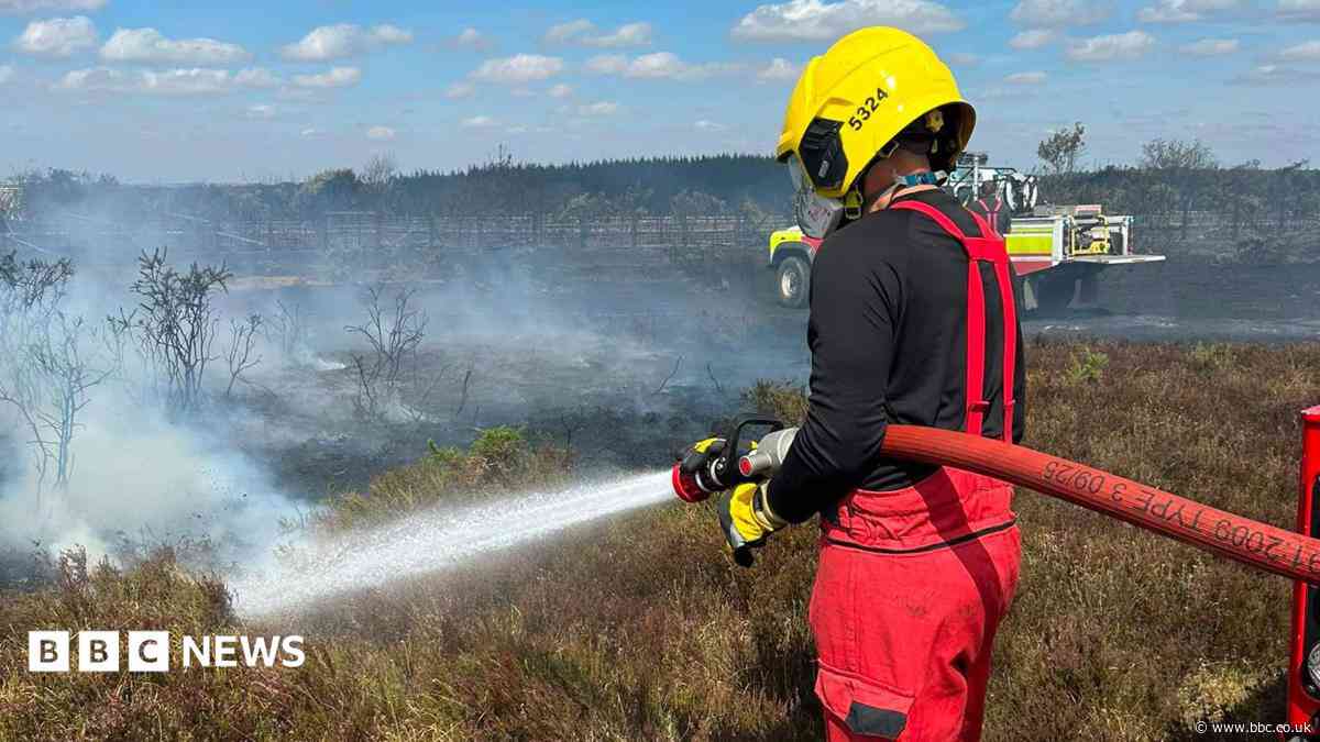 Crews face days of work to stop fire flare-ups