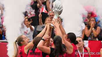 Canadian women beat U.S. to win flag football world championship, men earn berth to L.A. 2028 Olympics