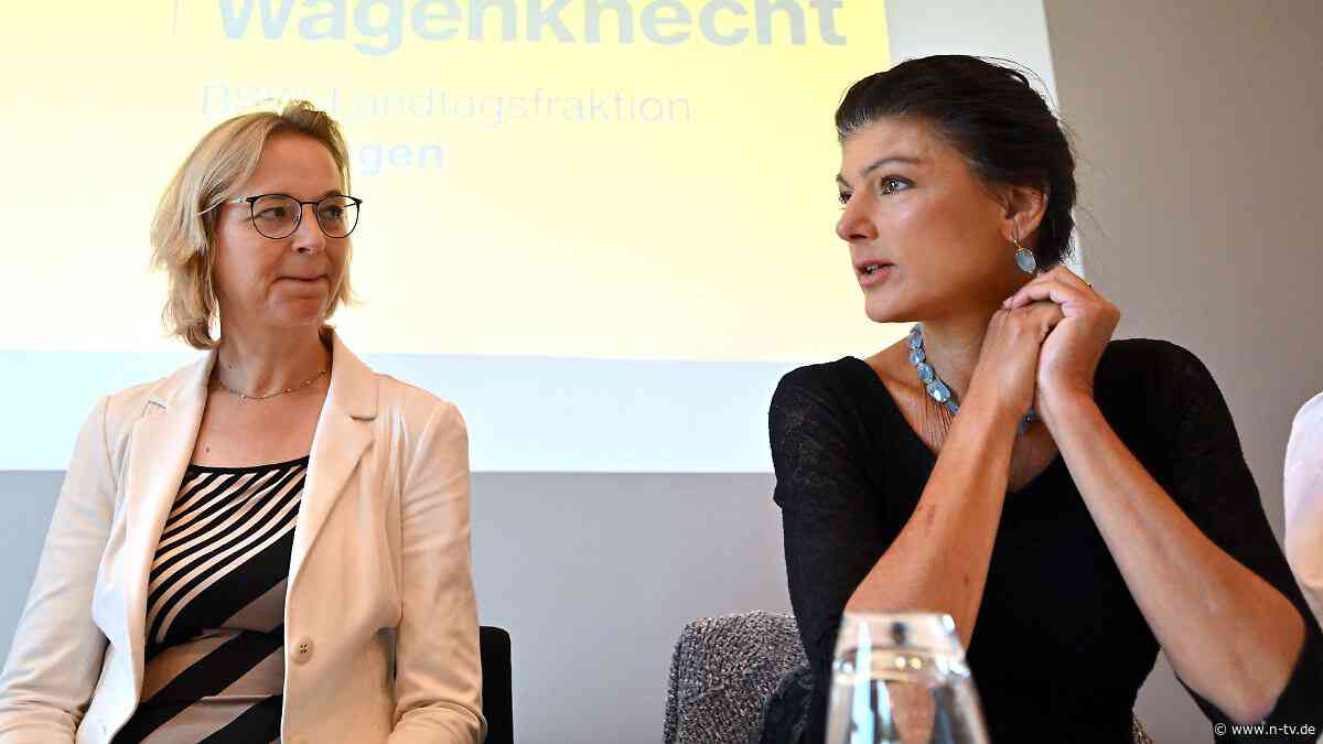 Streit um Brombeer-Koalition : Thüringer BSW stützt Voigt - Wagenknecht will Sonderparteitag
