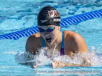 Psych Sheets for Junior Pan Pacific Championships; Audrey Derivaux in Five Events