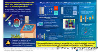 Hanbat National University Researchers Reveal Physics-informed AI for Rapid Optimization of Thermal Energy Storage Systems