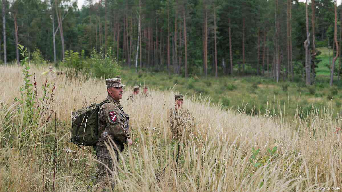 Luftraumverletzung im Krieg: Minister: Abgeschossene Drohne flog über Belarus nach Lettland