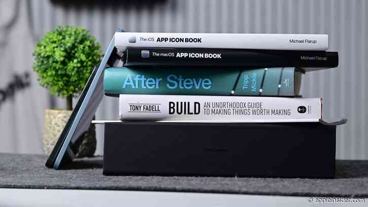The best Apple-related books in AppleInsider's video studio