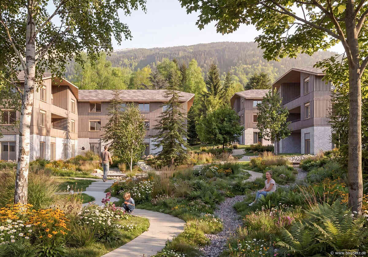 Olympisches Dorf 2030 - PPX Architectes planen in Saint-Jean-de-Sixt