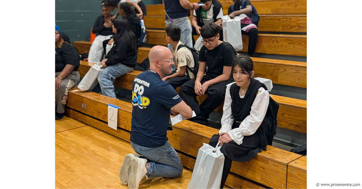 $375K Surprise: Round Room Gifts 3,000 Indianapolis Students + Teachers with New Shoes Through "Operation Do Good"