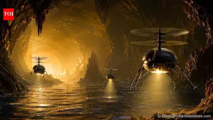 NASA-backed aerobots could explore caves on Saturn's moon Titan