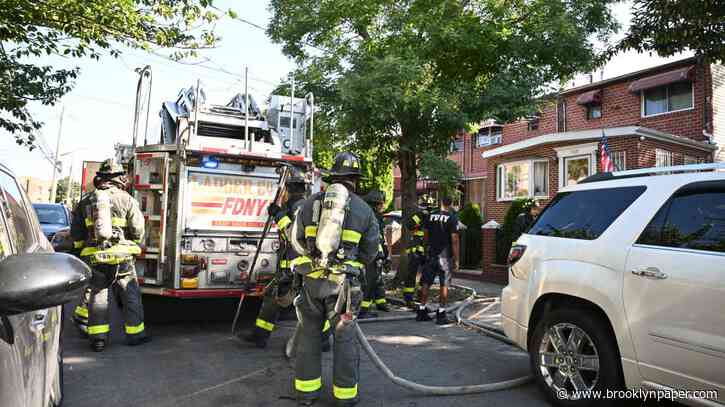 Brooklyn firefighters battle string of weekend blazes, including Fort Greene battery fire