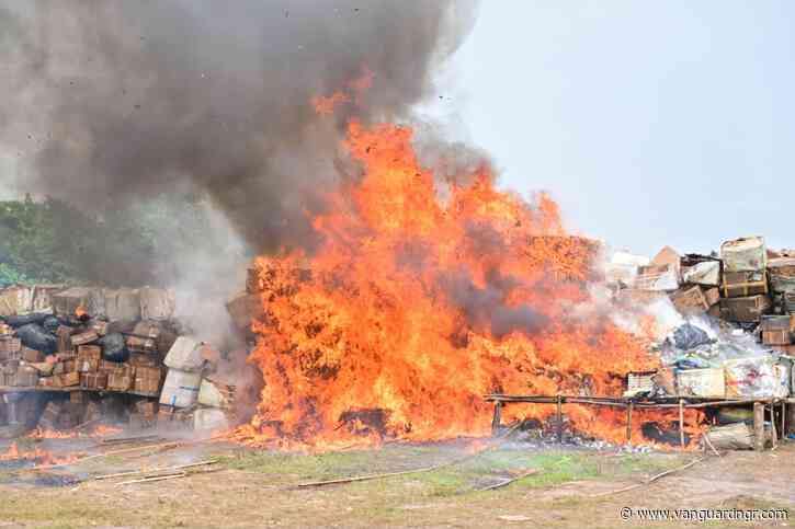 NDLEA destroys N301bn worth of illicit drugs in Lagos