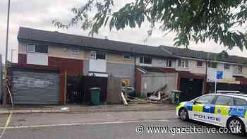 Man and woman arrested after Range Rover rammed into house in Tilery