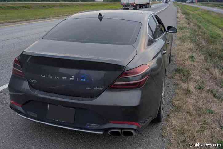 18-year-old ticketed for excessive speeding on Hwy. 1 in Abbotsford