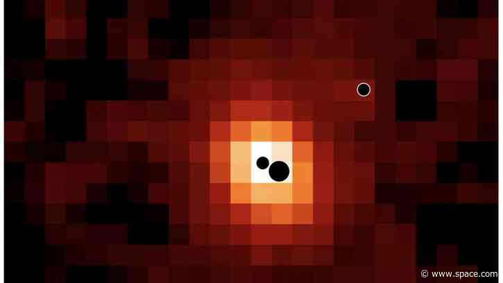 Scientists find 3 supermassive black holes on the verge of collision inside a distant galaxy