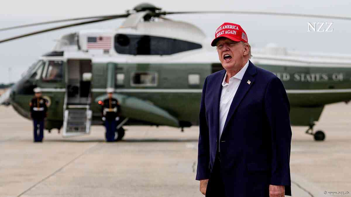 DIE NEUESTEN ENTWICKLUNGEN - Trumps zweite Amtszeit: Trump droht Oman mit Bombenangriffen
