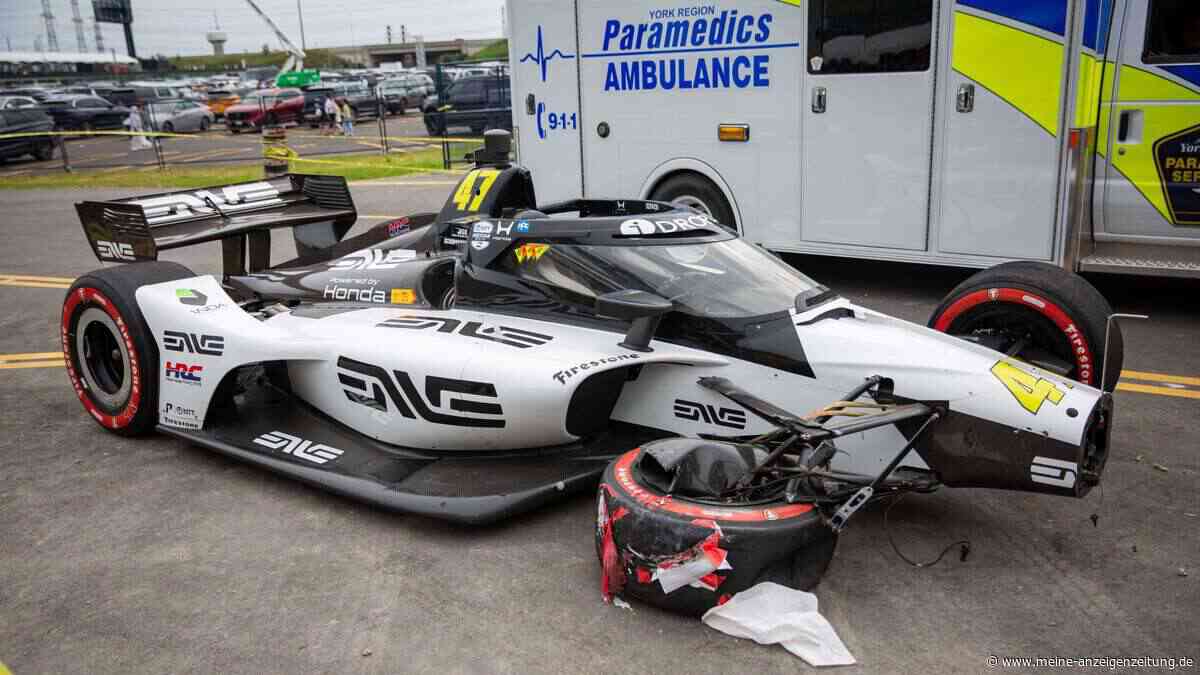 Mick Schumacher kracht in Mauer