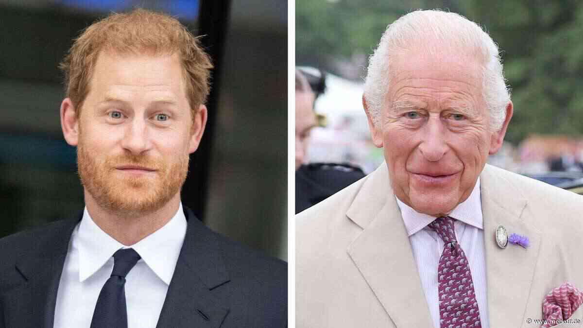 König Charles' Geduld mit Prinz Harry soll am Ende sein