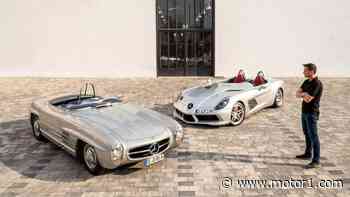 Two Mercedes Legends, One Epic Drive: 300 SLS Vs. SLR Stirling Moss