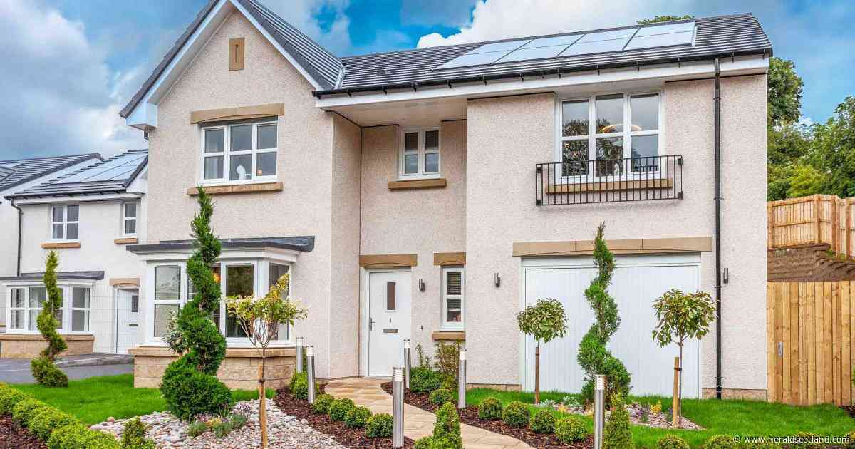 New five-bedroom showhome unveiled in North Ayrshire countryside