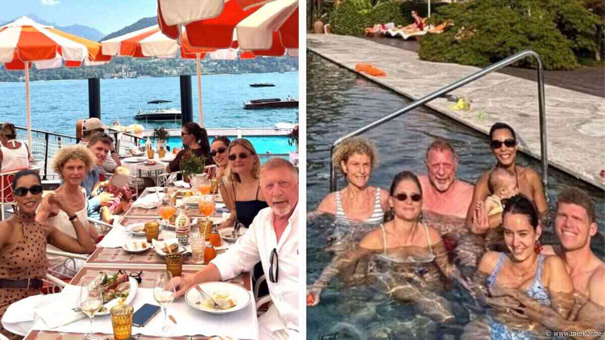 Boris Becker plantscht mit Großfamilie in Italien – aber da fehlt doch jemand